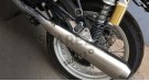 Royal Enfield GT and Interceptor 650cc SS AEW TE 103 Exhaust Silencer Pair   - SPAREZO